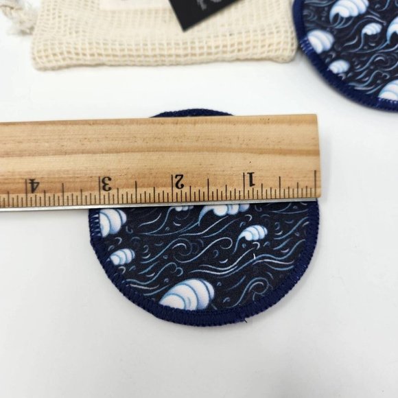 Fairyloot Nautical Theme Makeup Remover Pads, Wave Goodbye To Makeup, Reusable - Picture 5 of 6